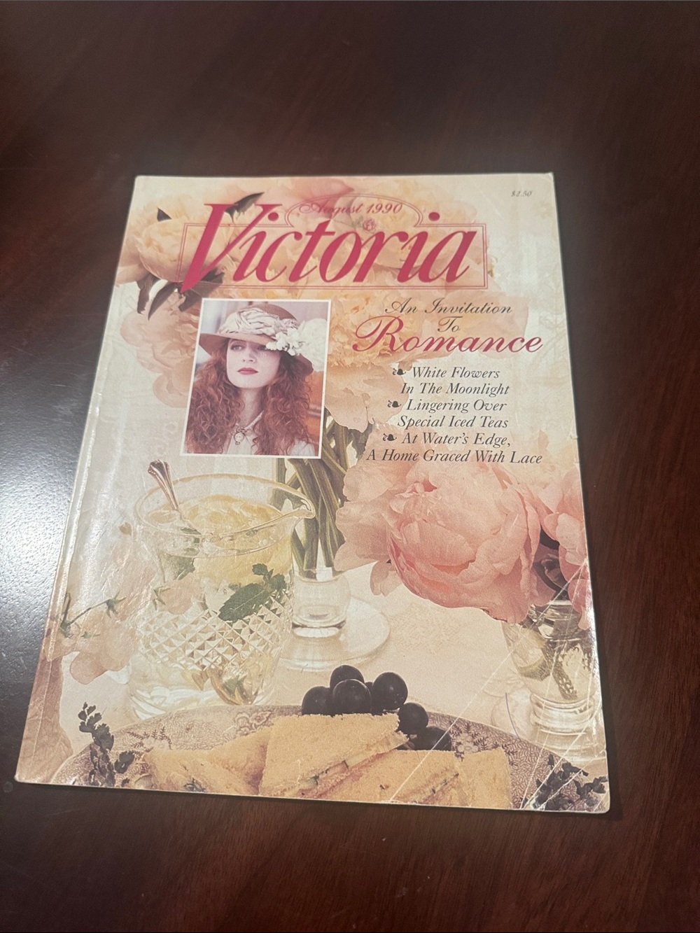 Vintage Victoria Magazine August 1990.  Out of print